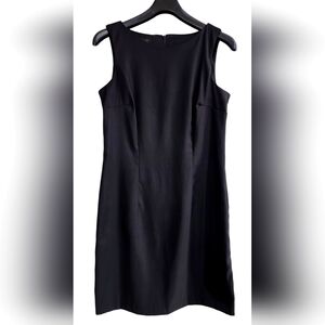AB Studio Black Sheath Dress Size 10